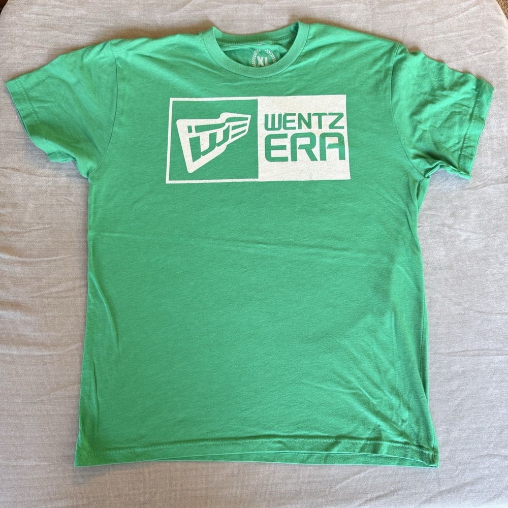 Carson Wentz Wentz Era Philadelphia Eagles Green T Shirt XL TeePublic NFL